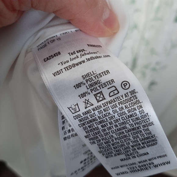 Ted Baker Fortune Lace Trim Harriet Maxi Dress - Picture 12 of 12